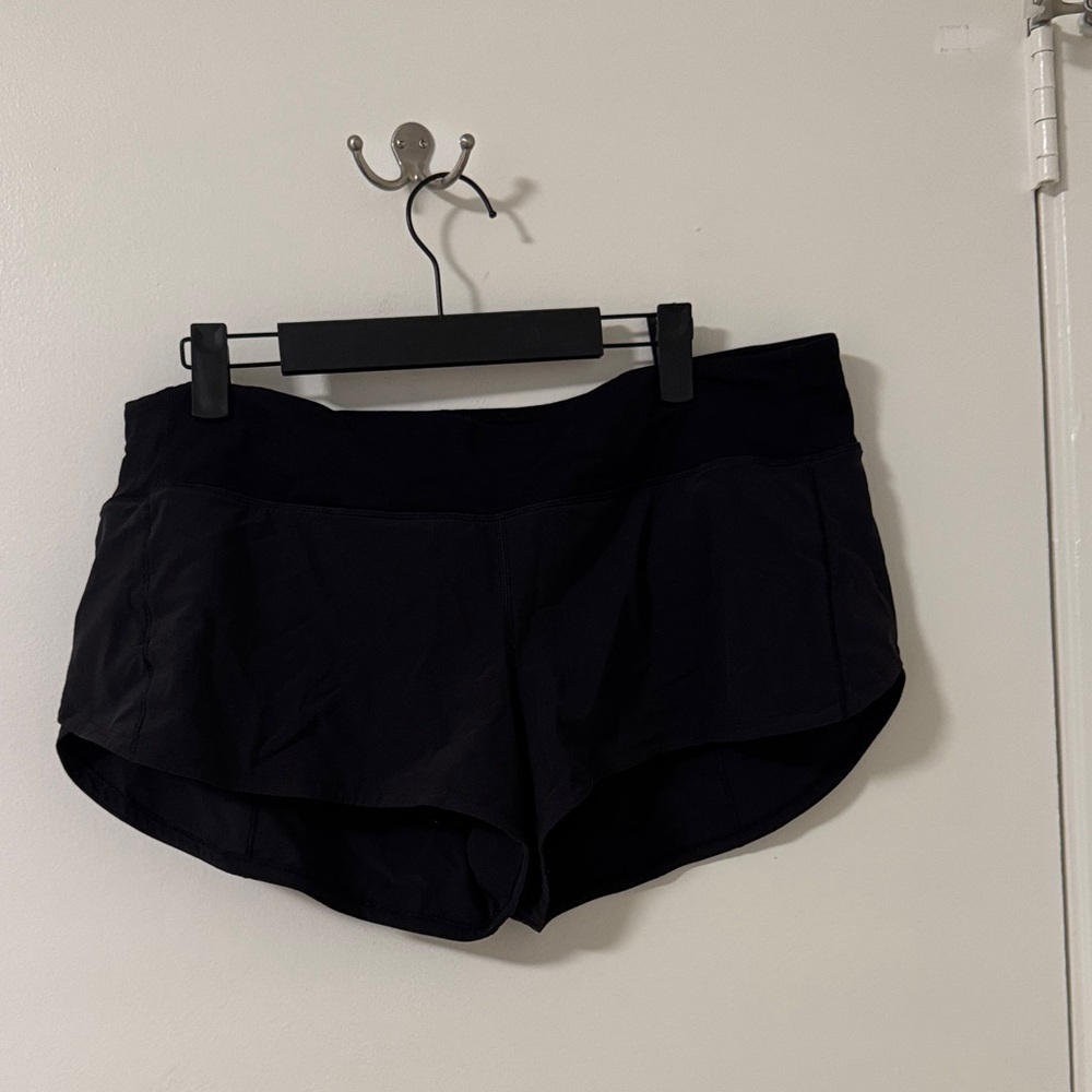Lululemon Athletica Black Athletic Shorts